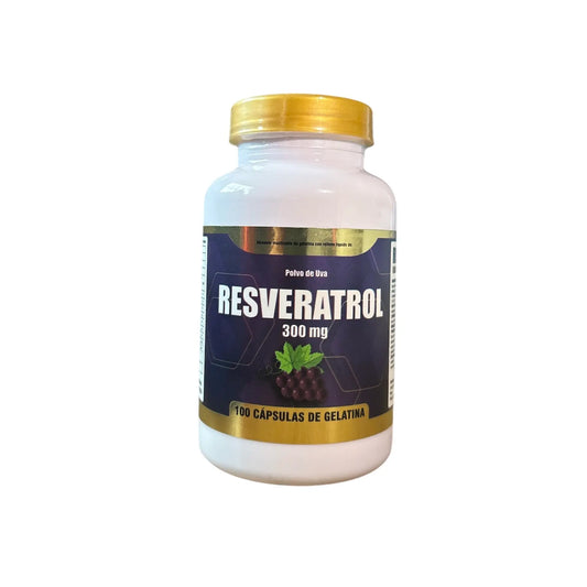 Resveratrol Cápsulas de Gelatina x100